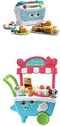 Generic Bundle Includes 2 Items - Leapfrog Scoop & Learn Ice Cream Cart And Leapfrog Number Lovin' Oven