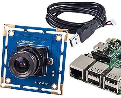 SunFounder Free Driver Usb2.0 Camera Module Raspberry Pi Usb Camera Lens 1/4 Inch 640X480 Resolution For Android/Linux/Mac/Windows Etc.