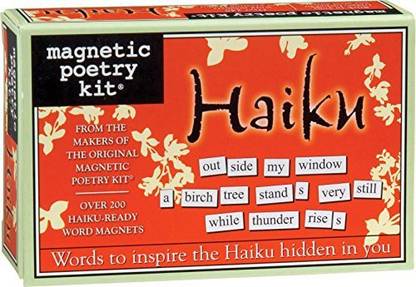 Magnetic Poetry Haiku Kit Words For Refrigerator Write Poems And Letters On The Fridge Made In The Usa