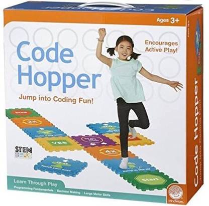 Mindware Code Hopper, Jump Into Coding Fun! Stem Activity Game Toy Introduce Preschoolers To Computer Coding