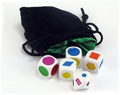 Generic Shapes & Colors Dice Game