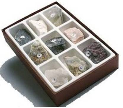 Generic Mohs Scale Of Hardness W/ Diamond Rock Mineral
