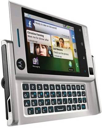 Verizon Mota555Mock Motorola Moto A555 Devour Replica Dummy Phone/Toy Phone, Silver