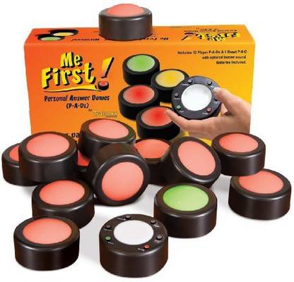 Generic Me First V.2 Fun Wireless Game Answer Buzzer System - Set Of 12
