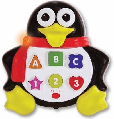 Illuminations The Learning Journey Early Learning Abc-123 Penguin Pal, Talking Unit With 2 Play Modes