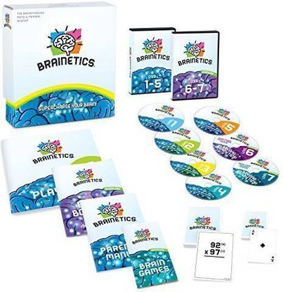 Brainetics Educational Games, Memory Techniques & Math Problem Shortcuts, Award Winning, All Ages