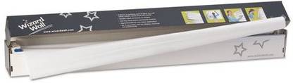 Wizard Wall 28 System, Dry Erase Static-Cling Film, Jumbo 27 1/2" X 40 Ft, White