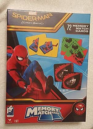 Generic Spiderman Homecoming 72 Piece Memory Match Game