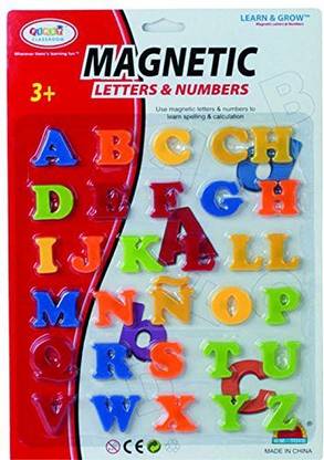 First Classroom Magnetic Capital Spanish Letters In A Blister Card, 1.2"