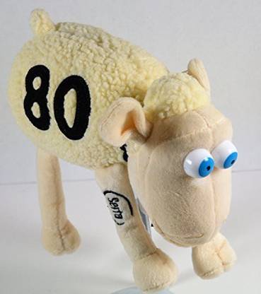 Generic Serta Counting Sheep Plush Number 80 - 80 Years Anniversary