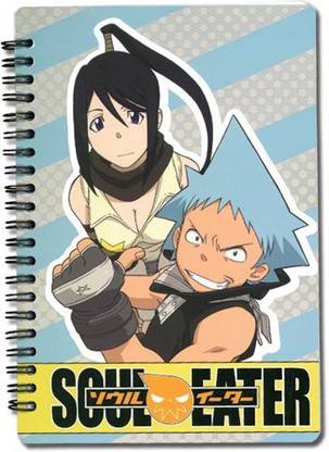 Generic Great Eastern Entertainment Soul Eater Black Star & Tsubaki Notebook