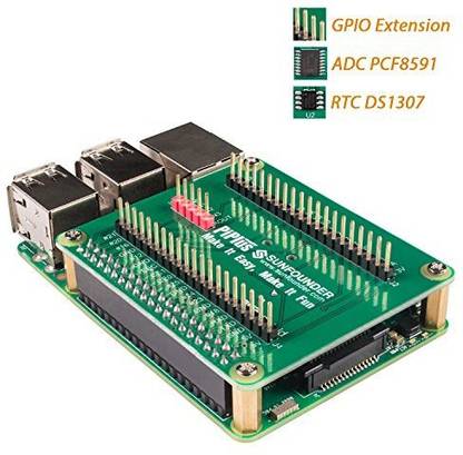 SunFounder Raspberry Pi 3,2 Module B And 1 Module B+ Gpio Expansion Extension Board Plus Shield With Ds1307 And Pcf8591 Chip