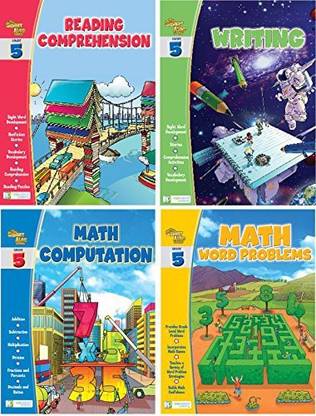 Generic Smart Alec (5Th Grade) Four Pack Learning Series, Includes: Writing, Math Computation, Reading Comprehension, Math Word Problems