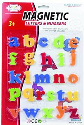 First Classroom Magnetic Lowercase Fancy Letters In A Blister Card, 1.5"