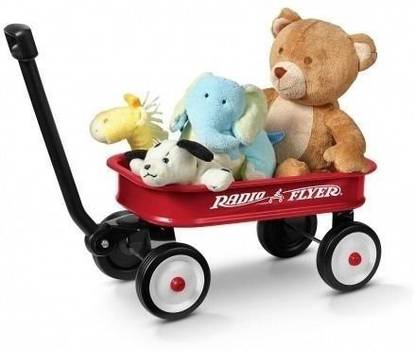 Radio Flyer 5 Kids` 12.5" Little Red Toy Wagon (Stuffed Animals Not Included)