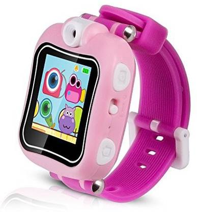 Generic Agptek Kid Smartwatch With 90 Degree Rotating Camera, Video Recording, Games, Stopwatch, Alarm Clock, Pink