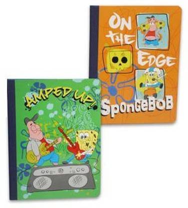 NICKELODEON 2 Pk, Spongebob Squarepants Kids Composition Notebook