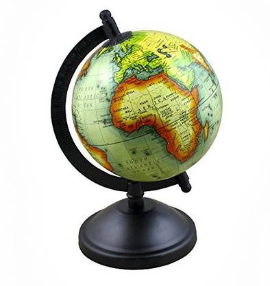 Royaltyroute Desktop Earth Globe World Map With Stand, 8 Inches For Office, Classroom, Kids Room & Home D�Cor