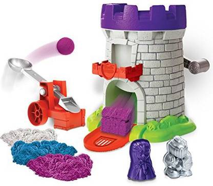 Kinetic Rock Sand Magic Molding Tower Set For Ages 5+ Create, Build And Defend Your Sand Kingdom With The Sand Magic Molding Tower!