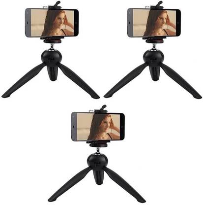 BLENDIA SET 3 228 PHONE SINGLE PORTABLE TELEPHONE CAMERA CLIP STAND AND MINI TRIPOD Monopod