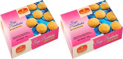 Haldiram's Kaju Nankhatai (Pack of 2) Cookies Biscuit