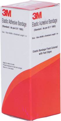 3M ELASTIC ADHESIVE BANDAGE 10CM X 1/1.5M Crepe Bandage