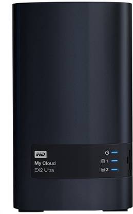 WD My Cloud EX2 Ultra 4 TB External Hard Disk Drive (HDD) with  4 TB  Cloud Storage