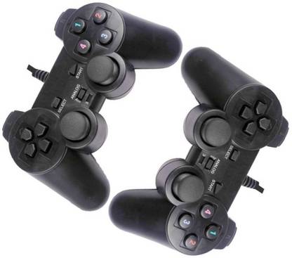 M MOD CON Pack of Two USB Gaming Controller Joystick 2-Way Vibration  Gamepad