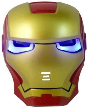 M-Alive Ironic Man Face Mask With eyes Light up- Party Mask
