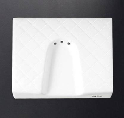 Hindware Urinal Squatting 60003 (60X35 / 45X35 Cm) Pedestal Basin