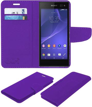 ACM Flip Cover for Sony Xperia C3