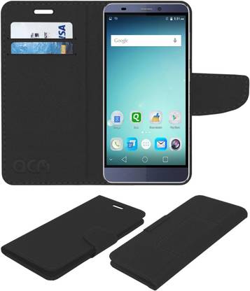 ACM Flip Cover for Micromax Canvas Mega 4G Q417