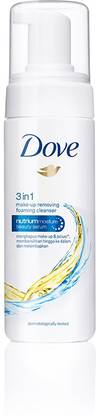 DOVE 3 in 1 Make-up Removing Foaming Cleanser Face Wash