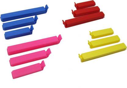 JLT Assorted Large, Medium, small BPA free high quality plastic plastic bag clip