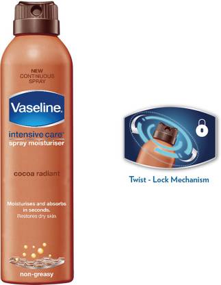 Vaseline Intensive Care Cocoa Radiant Spray Moisturiser