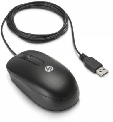 HP Button Wired Ambidextrous Optical Mouse