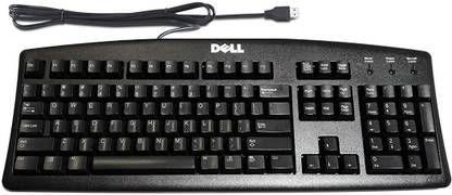 DELL SK 8110 Wired USB Standard Desktop Keyboard Compatible with Desktop, Laptop, Mac