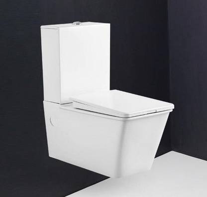 Hindware EXTENDED WALL MOUNTED CLOSETS ATLANTA COMPLETE SET 92098 Western Commode