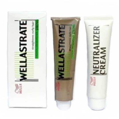 Wella Professionals Wellastrate hair straightener with fixer neutralizer 200gm Hair Cream