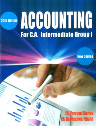 Accounting For CA Intermediate – Group I New Syllabus