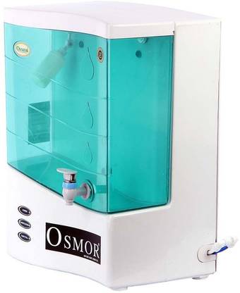Osmor osmo 566 NATURAL ALKINE SUPER PEARL PRO TDS CONTROLLER +UF+RO PURIFIER 10.5 L RO + UF Water Purifier