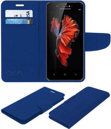 ACM Flip Cover for Videocon Graphite 1 V45ed