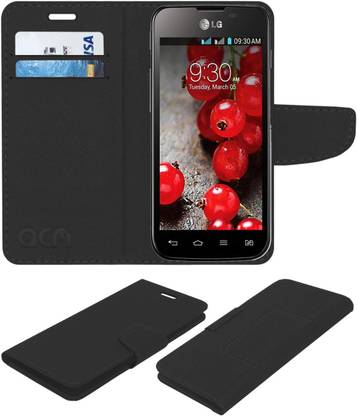 ACM Flip Cover for Lg Optimus L5 Ii E455
