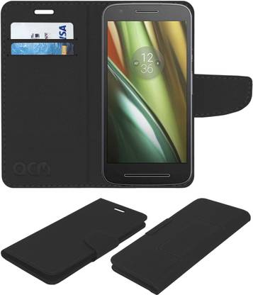 ACM Flip Cover for Motorola Moto E3 Power