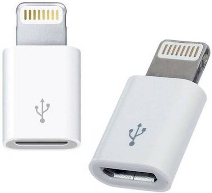 OK pack of 2 for 5,5s phone 8 Pin Lightning to Micro USB Connector Worldwide Adaptor