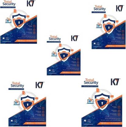 k7 total security 5pc 1year Total Security 5.0 User 1 Year