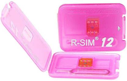 TechWorld R -SIM 12 For iOs 11.x.x For iPhone X/8P/8/7/7P/6SP/6S/6P/6/SE/5S/5 Sim Adapter