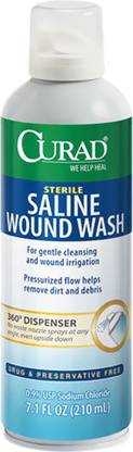 Curad Saline Wound Wash