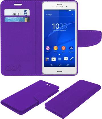ACM Flip Cover for Sony Xperia Z3 Plus