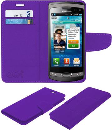 ACM Flip Cover for Samsung S8530 Wave 2 Ii